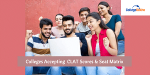 Colleges Accepting CLAT Scores & Seat Matrix