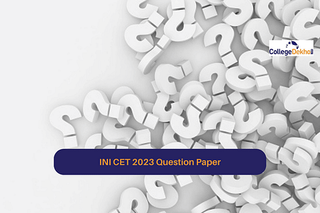 INI CET 2023 Question Paper