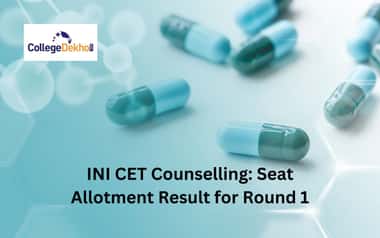 INI CET Seat Allotment Result for Round 1