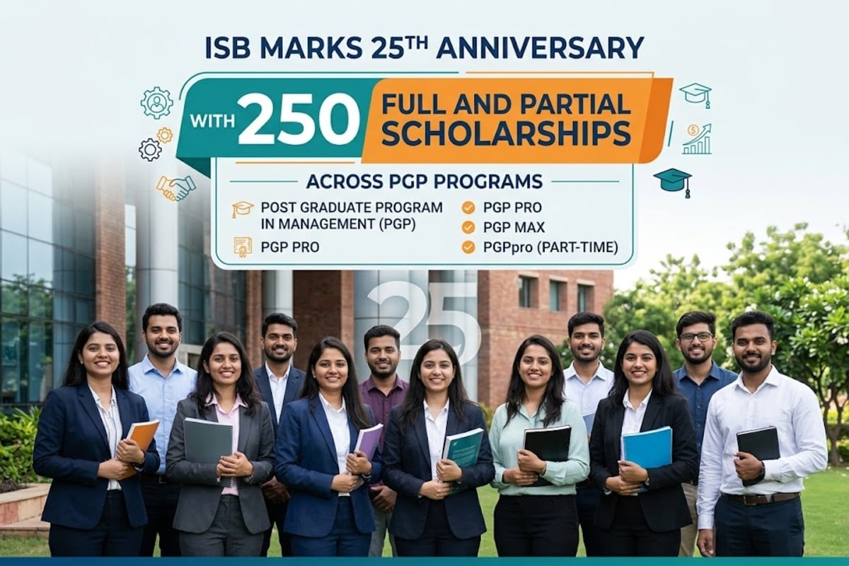 ISB Marks 25th Anniversary with 250 Full and Partial Scholarships Across PGP Programs