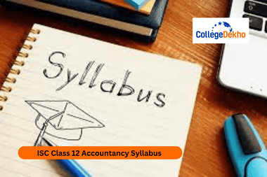 ISC Class 12 Accountancy Syllabus 2025-26