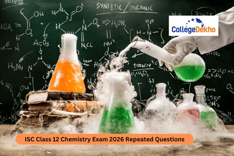 ISC Class 12 Chemistry Exam 2026 Repeated Questions