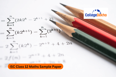 ISC Class 12 Maths Specimen Question Paper 2025-26
