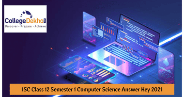 ISC Class 12 Semester 1 Computer Science Answer Key 2021-22 Download and Check Analysis 