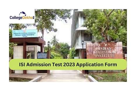 ISI Admission Test 2023 Application Form Date
