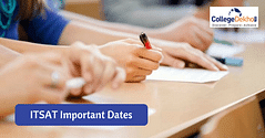 ITSAT 2019 Important Dates 