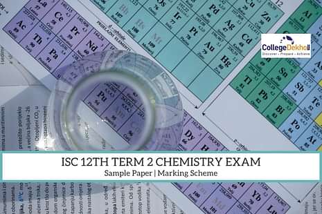 ISC 12th Term 2 Chemistry Sample Question Paper PDF