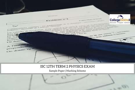 ISC 12th Term 2 Physics Sample Question Paper PDF