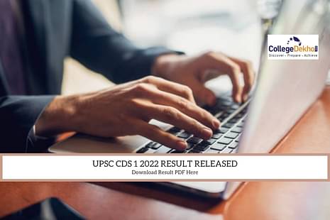 UPSC CDS 1 2022 Result