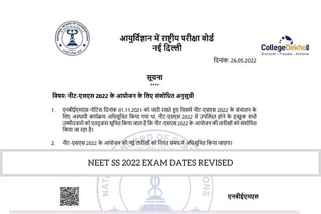 NEET SS 2022 Exam Date