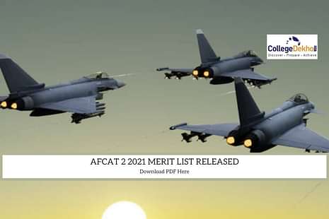 AFCAT 2 2021 Merit List
