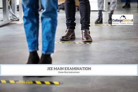 JEE Main 2022 Exam Day Instructions