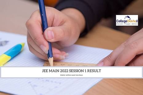 JEE Main 2022 Session 1 Result Date
