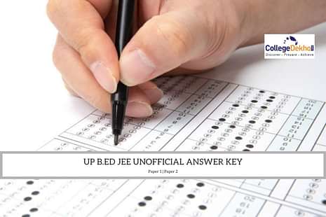 UP B.Ed JEE 2022 Answer Key