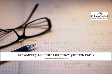 AP EAMCET (EAPCET) 8th July 2022 Question Paper