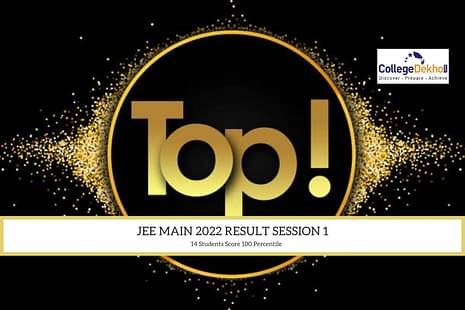 JEE Main Result 2022 Session 1 Toppers