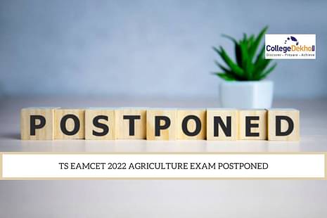TS EAMCET 2022 Agriculture Exam Postponed due to Floods: TSCHE