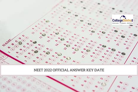 NEET 2022 Answer Key Date