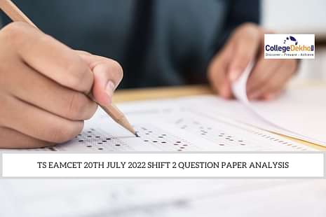 TS EAMCET 20th July 2022 Shift 2 Question Paper Analysis