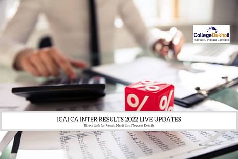 ICAI CA Inter Results 2022 Live Updates