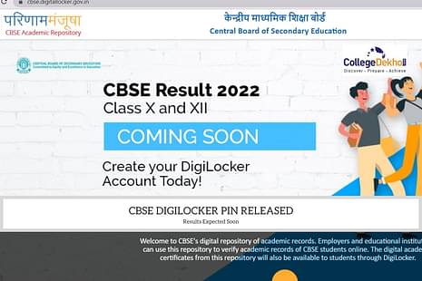 CBSE 10th, 12th Result 2022 DigiLocker PIN