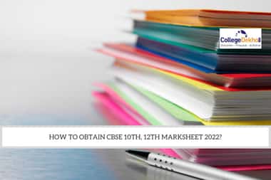 CBSE 10th, 12th Marksheet 2022