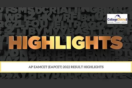AP EAMCET 2022 Result Highlights