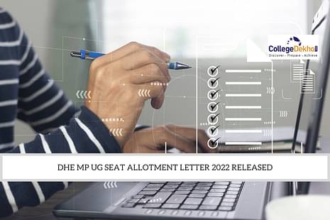 DHE MP UG Seat Allotment Letter 2022