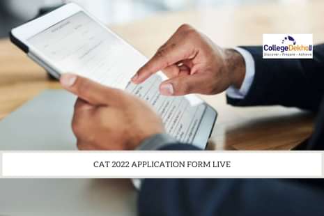 CAT 2022 Application Form LIVE