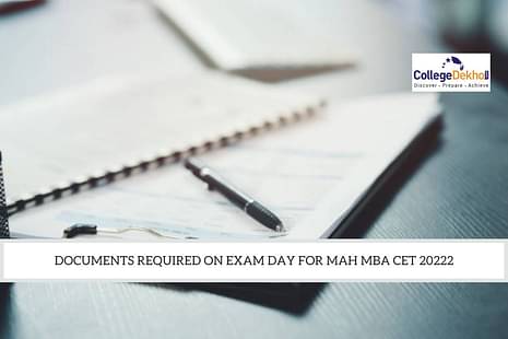 MAH MBA CET 2022 Documents Required on Exam Day