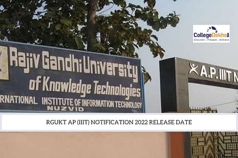 RGUKT AP (IIIT) Notification 2022 Release Date