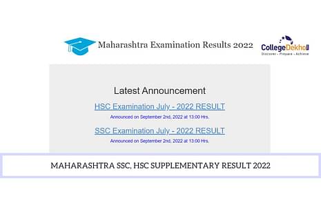 Maharashtra SSC, HSC Supplementary Result 2022