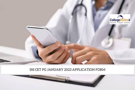 INI CET PG January 2023 Application Form