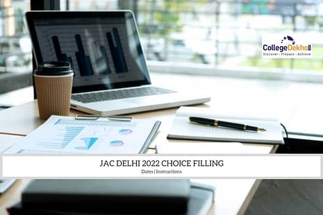 JAC Delhi 2022 Choice Filling