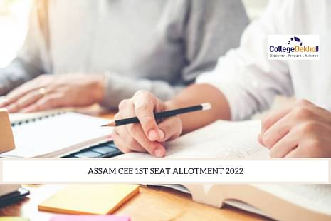 Assam CEE 1st Seat Allotment 2022