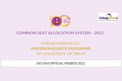 DU CSAS Official Website 2022