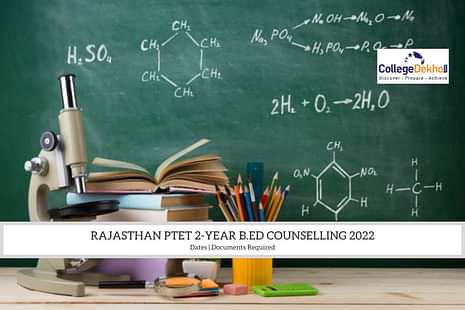 Rajasthan PTET 2-Year B.Ed Counselling 2022