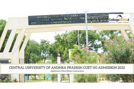 Central University of Andhra Pradesh CUET UG Admission 2022 Application Form