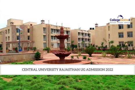 Central University Rajasthan UG Admission 2022