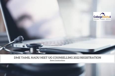 DME Tamil Nadu NEET UG Counselling 2022 Registration