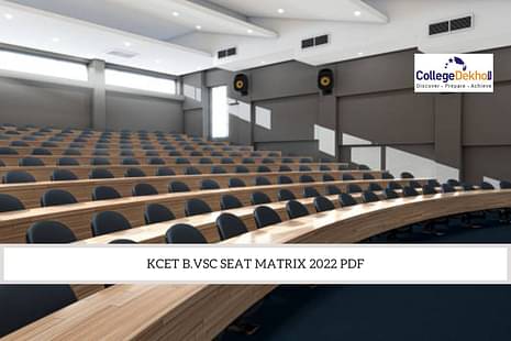 KCET BVSc Seat Matrix 2022