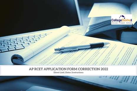 AP RCET Application Form Correction 2022