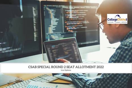 CSAB Special Round 2 Seat Allotment 2022