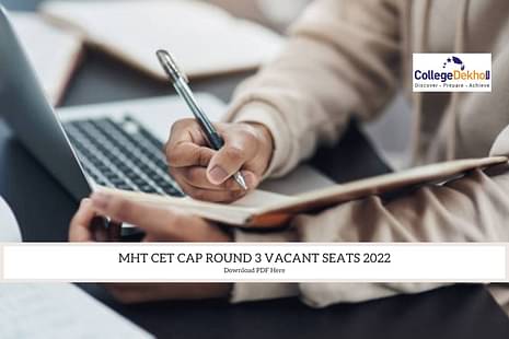 MHT CET CAP Round 3 Vacant Seats 2022