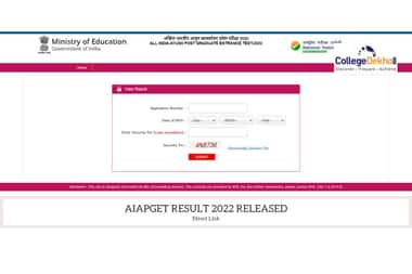 AIAPGET Result 2022 (Released) Live Updates: NTA activates scorecard link at aiapget.nta.nic.in