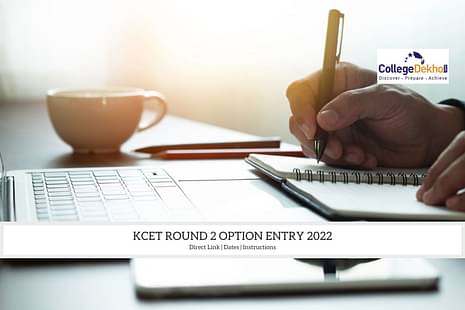 KCET Round 2 Option Entry 2022