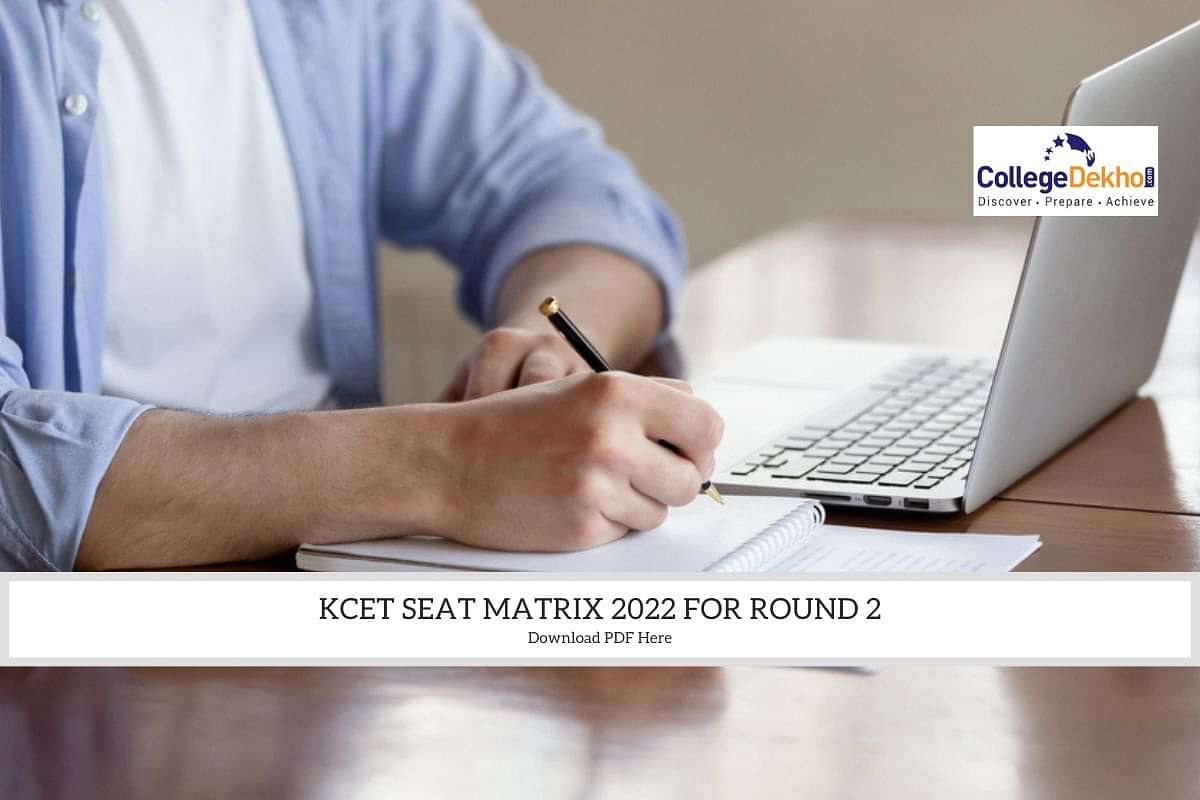 KCET Seat Matrix 2022 for Round 2 Released Check college wise