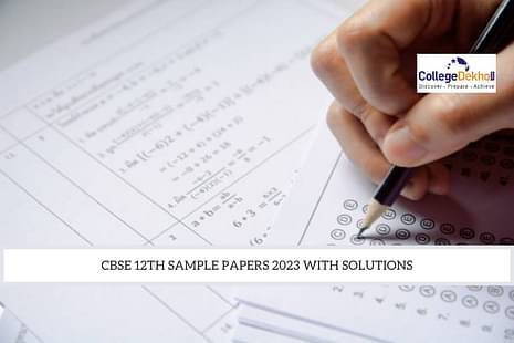 CBSE 12th Sample Papers 2023