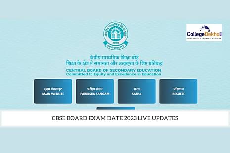 CBSE Board Exam Date Sheet 2023