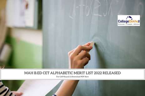 MAH B.Ed CET CAP Round 2 Merit List 2022